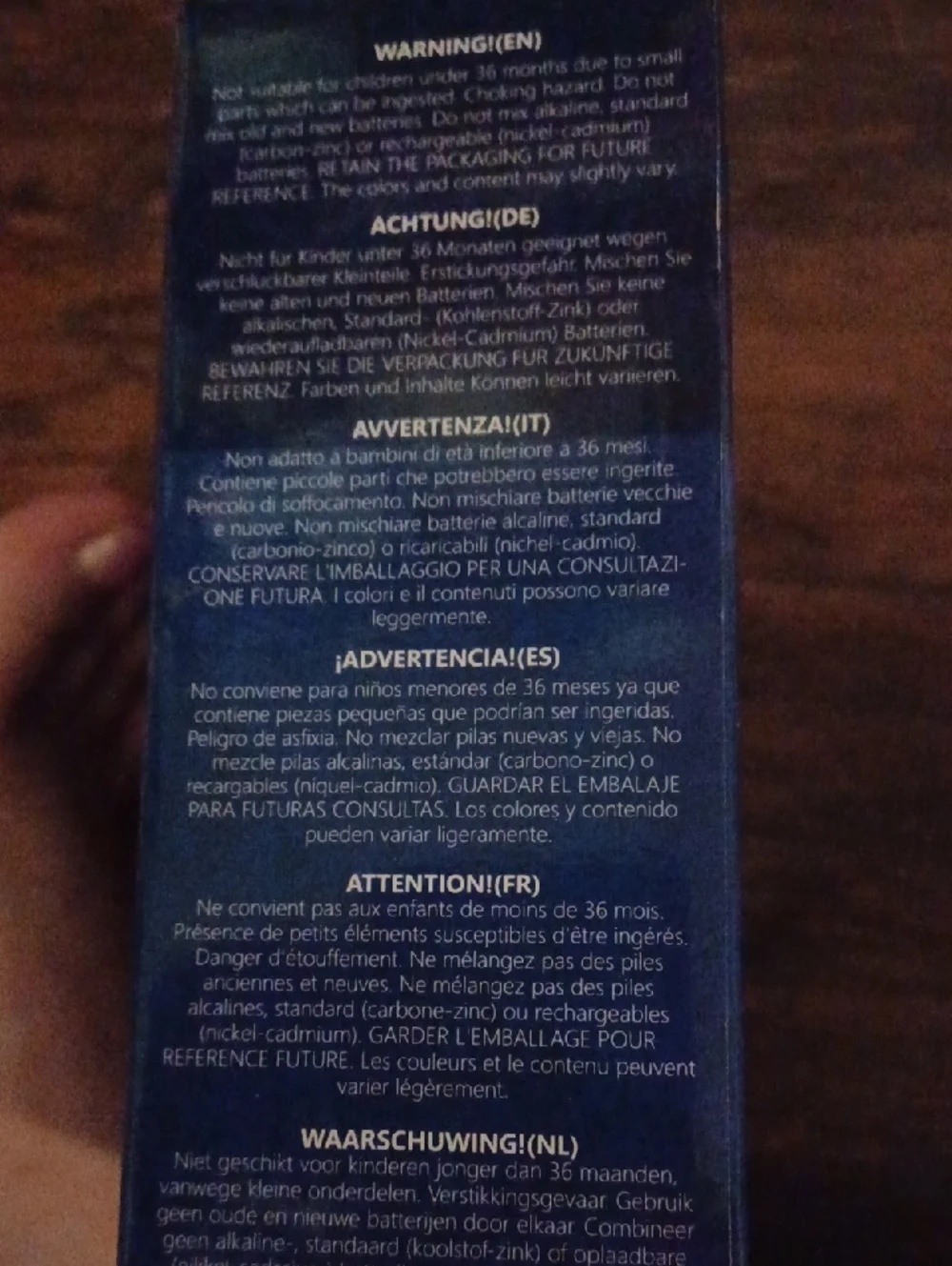 Walkie Talkies - Blue and Red Packaging